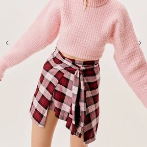 NWT For Love and Lemons Gwen Wrap Skirt